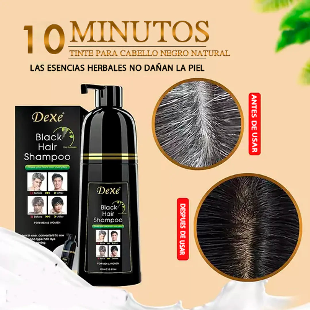 Shampoo Cubre-Canas🪽 – Color, Fuerza y Revitalización Capilar 3-en-1🌿✨
