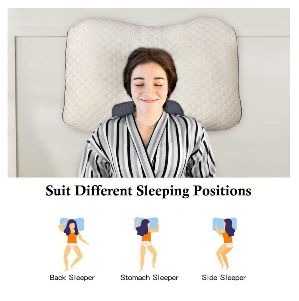 PACK 2 UNIDADES CerviCare®🐑 Almohada Ortopedica Para La Cervical😴💭🐑
