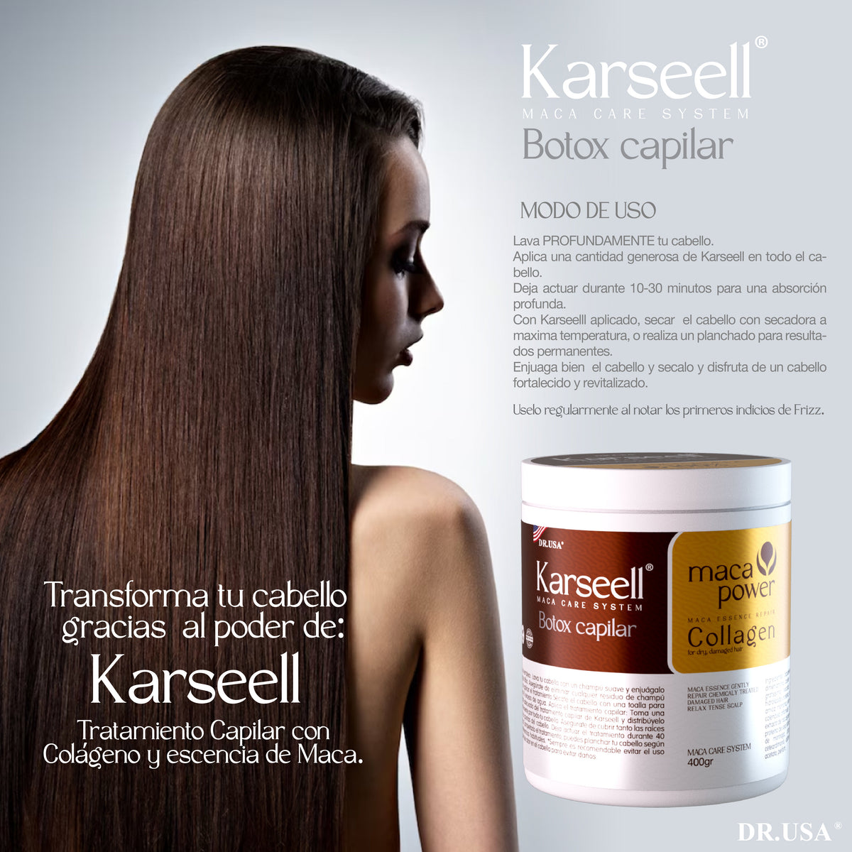 Mascarilla Capilar Karseell Collagen®️ 500ml
