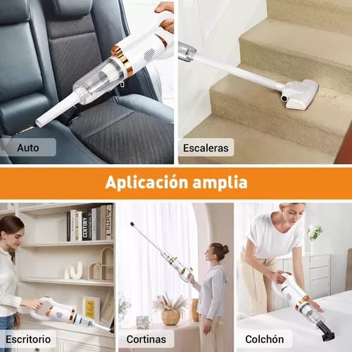 🚗🏠✨Aspirador 3 en 1 Súper poderoso💪🌪️ inalámbrico🔋