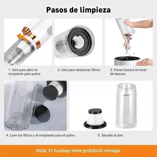 🚗🏠✨Aspirador 3 en 1 Súper poderoso💪🌪️ inalámbrico🔋