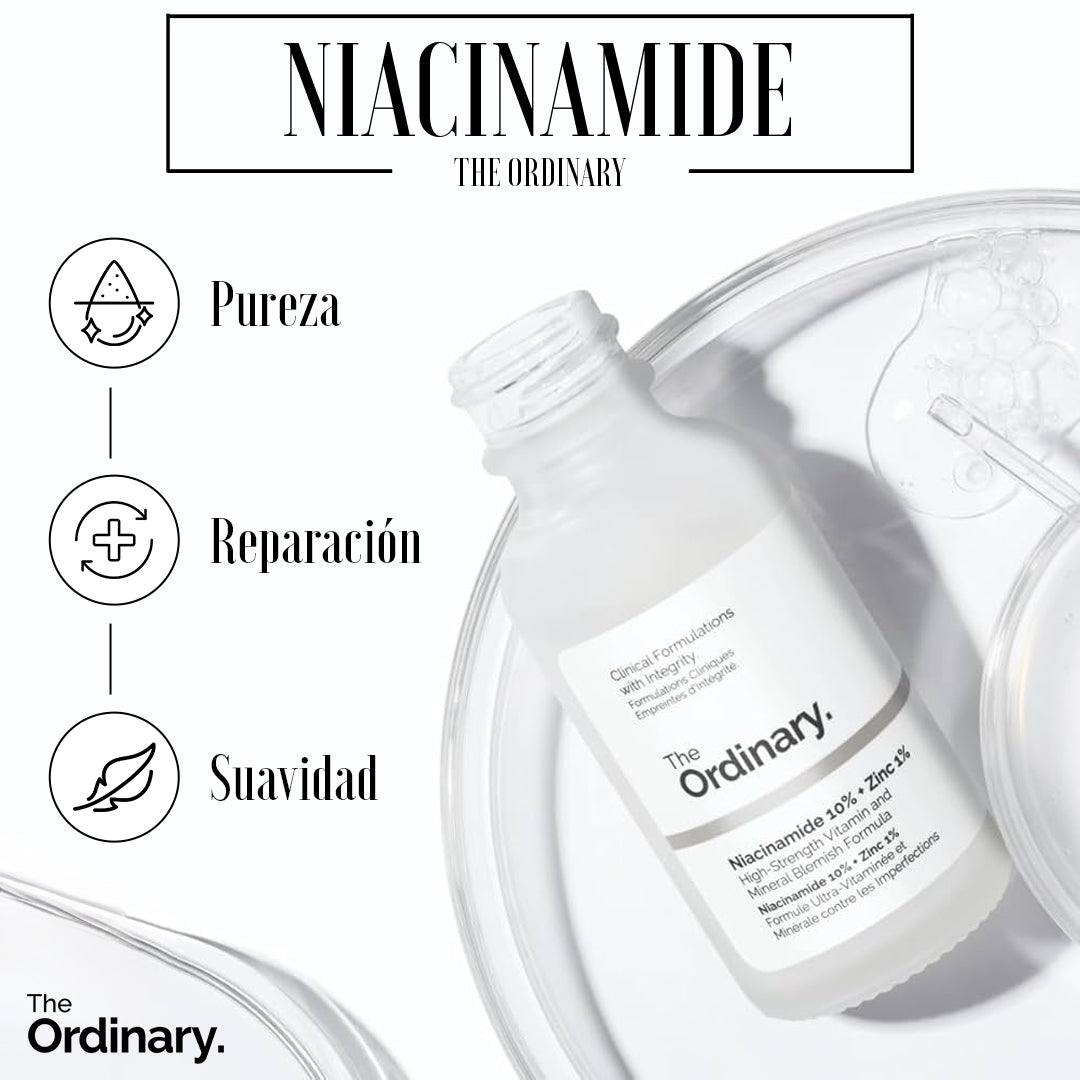 🧪The Ordinary Niacinamide 10%+ Regalos Exclusivos 🎁