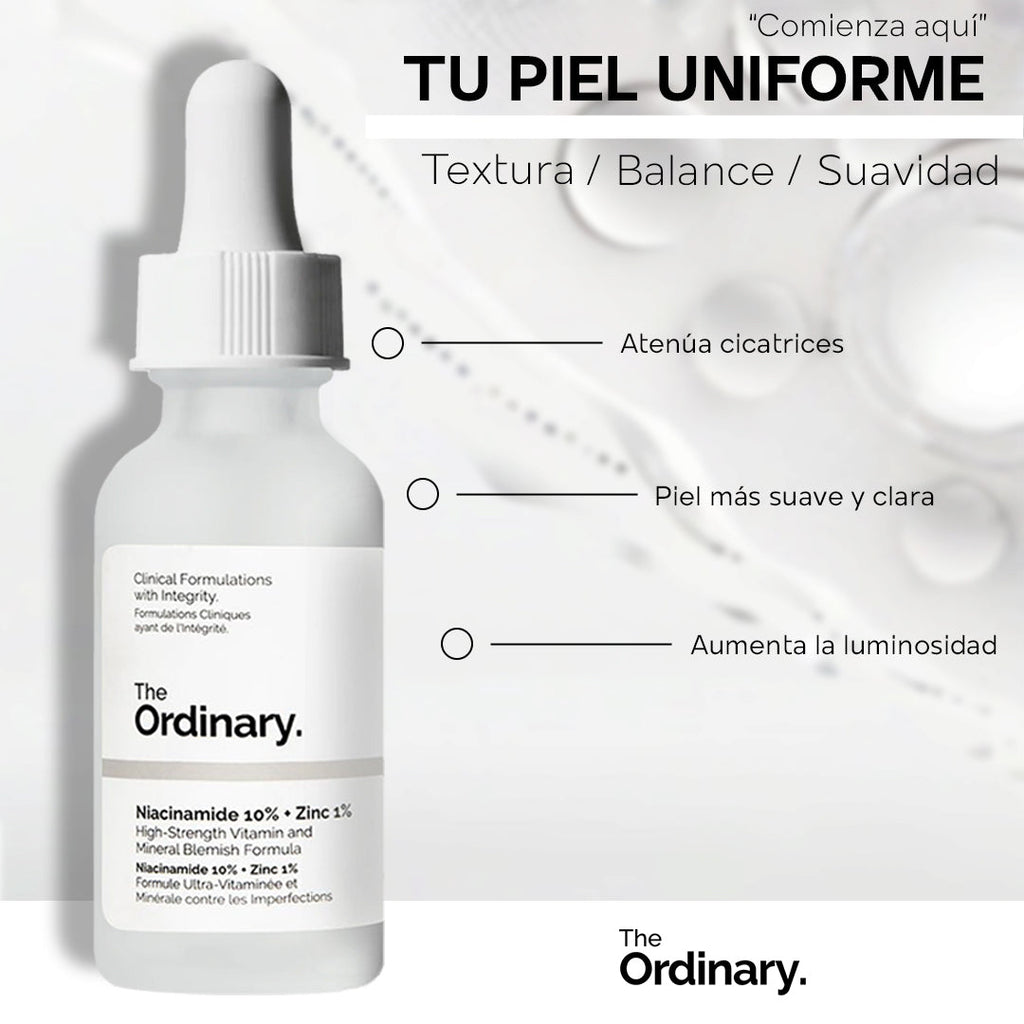 🧪The Ordinary Niacinamide 10%+ Regalos Exclusivos 🎁