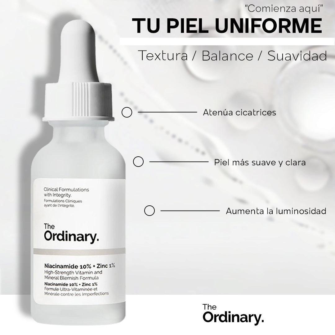 🧪The Ordinary Niacinamide 10%+ Regalos Exclusivos 🎁