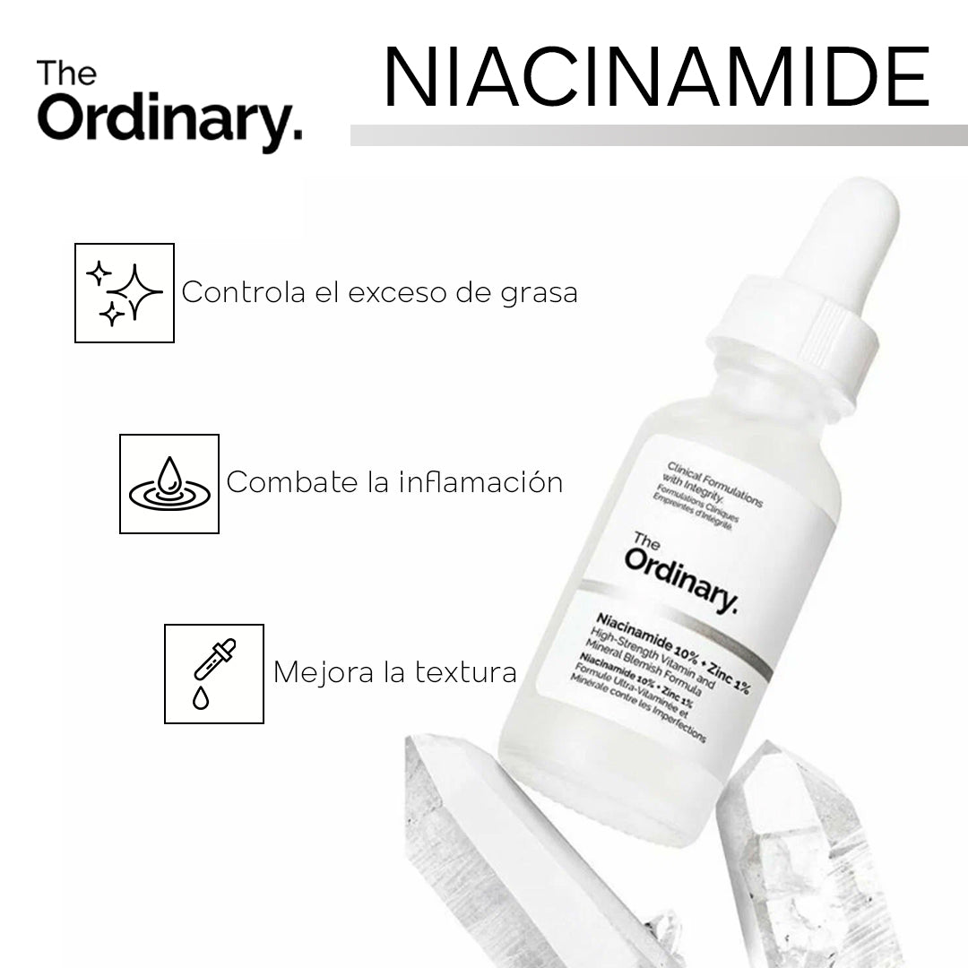 🧪The Ordinary Niacinamide 10%+ Regalos Exclusivos 🎁