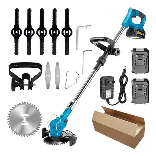 Kit Guadaña Turbo Max™ CORTADORA CESPED – Con Batería Extra 🔋 + Regalos Exclusivos 🎁