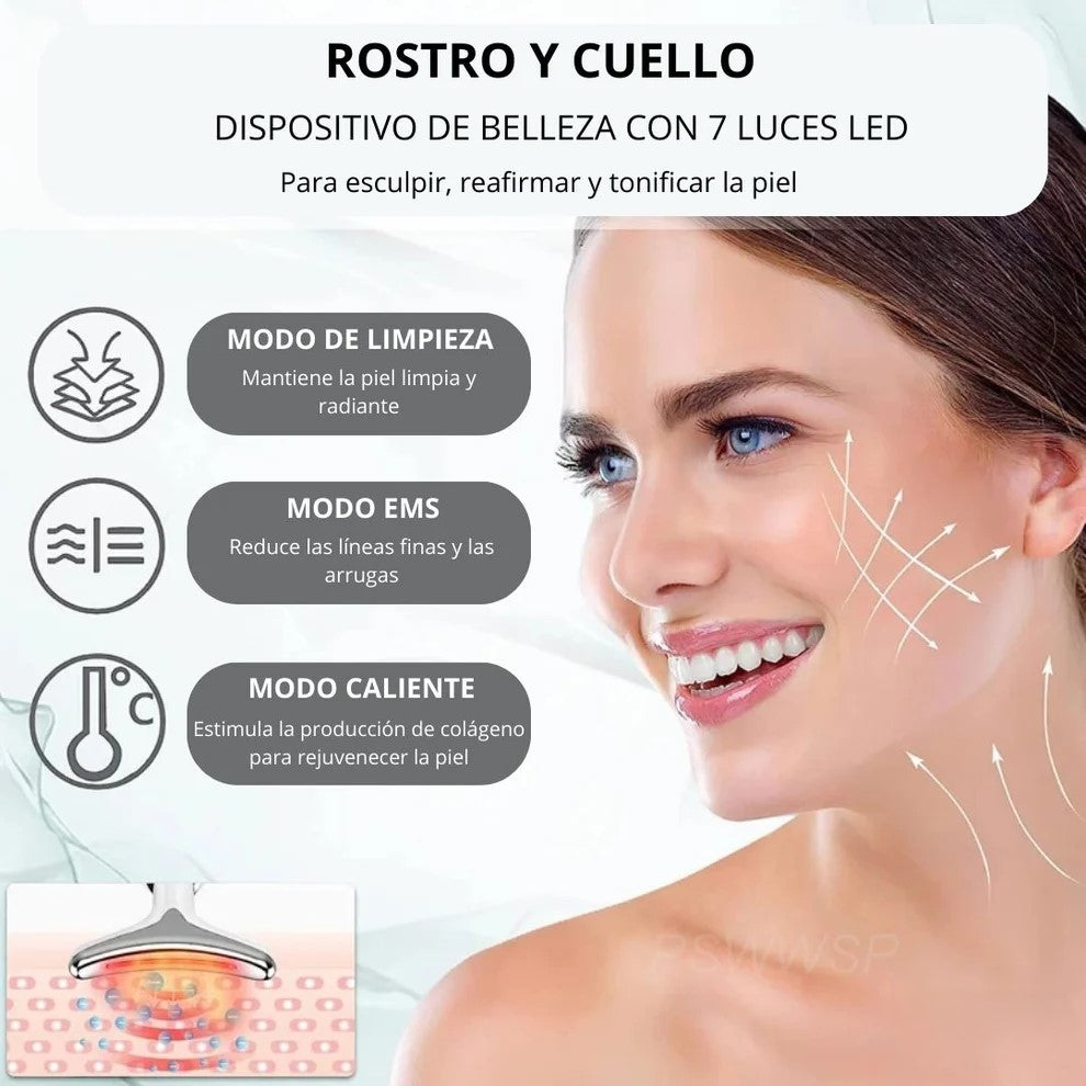 Masajeador 💃Reductor Papada y Arrugas EMS⚡