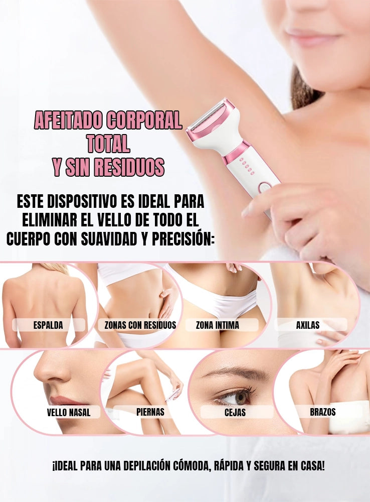 Depiladora 5 en 1 Con Pantalla Led - SIN DOLOR, SIN CLÍNICA Y SIN GASTOS