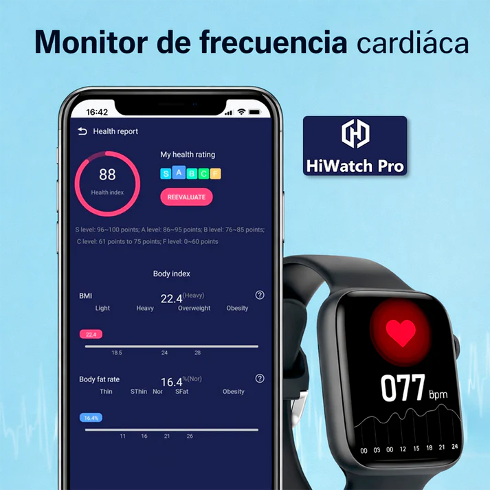SMARTWATCH (7 CORREAS)+ AUDIFONOS🎧