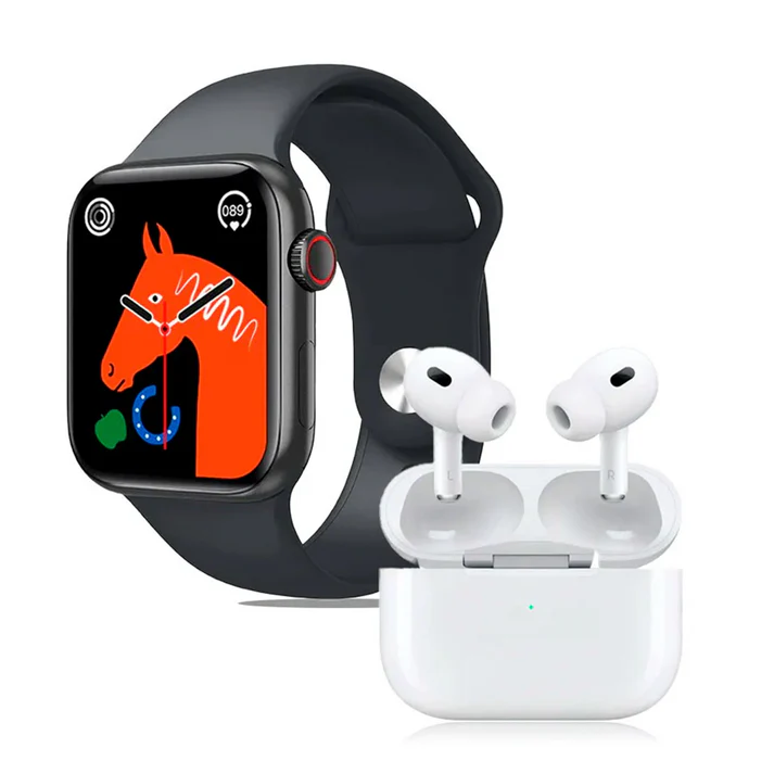 SMARTWATCH (7 CORREAS)+ AUDIFONOS🎧