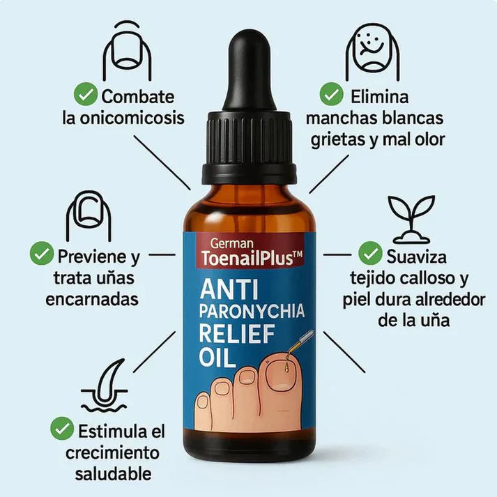 PACK 2 UNIDADES Anti Hongos Uñas - German Toenail Plus™ 2UND 30ml👋🦠