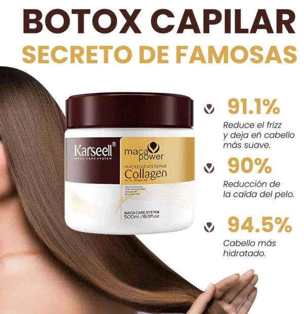 Mascarilla Capilar Karseell Collagen®️ 500ml