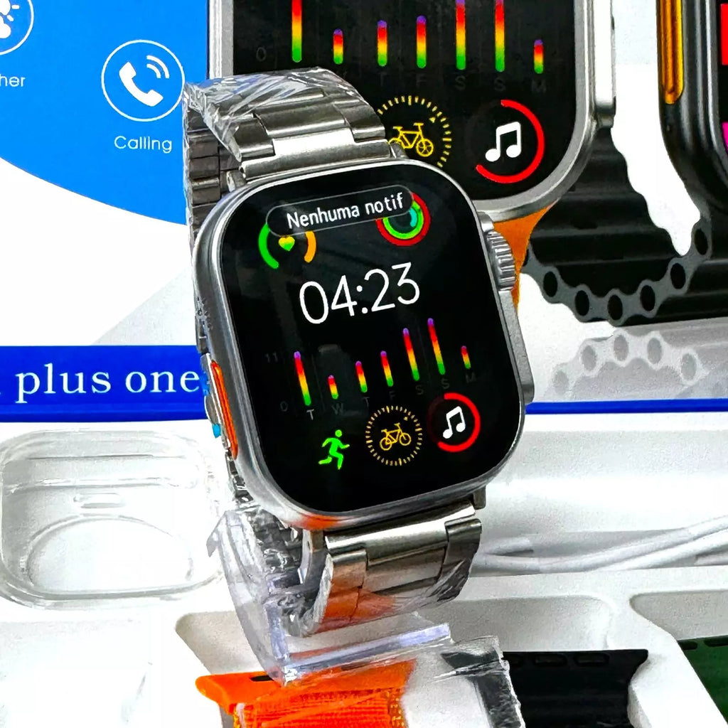 SMARTWATCH (7 CORREAS)+ AUDIFONOS🎧